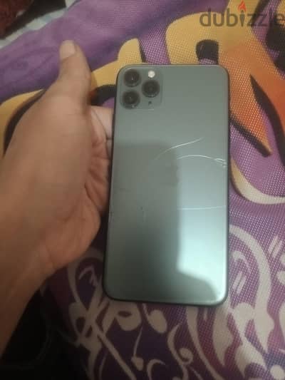 Apple - iPhone 11 Pro Max شريحتين مدفوع ضريبه معاه كل حاجته