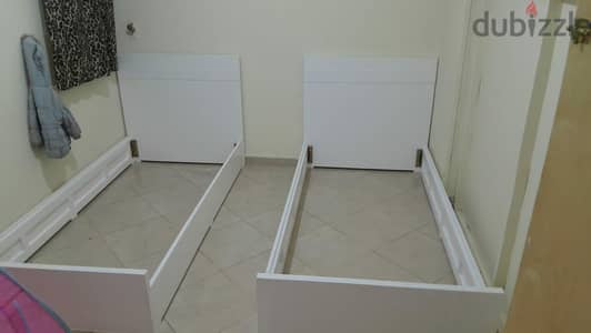 اتنين سرير مقاس 120سم بالملل عموله كونتر