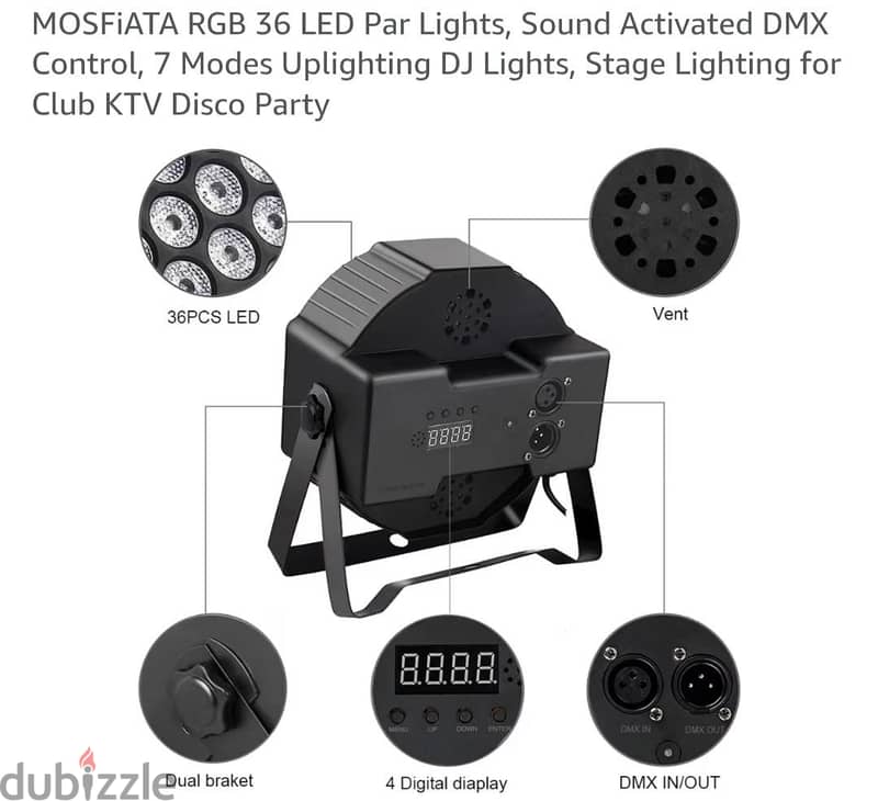 dmx led par light 1