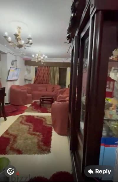 شقة متشطبة سوبر لوكس على شارع الترعة البولاقية فى أميز برج فى الشارع