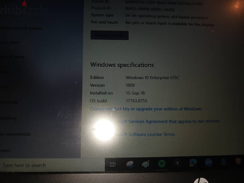 Hp laptop 8