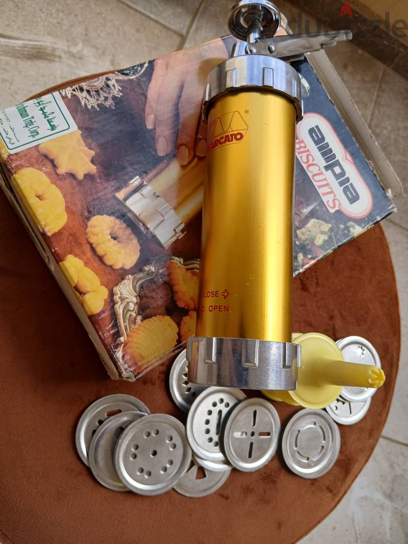 MARCATO Ampia Biscuits Cookie Press 3