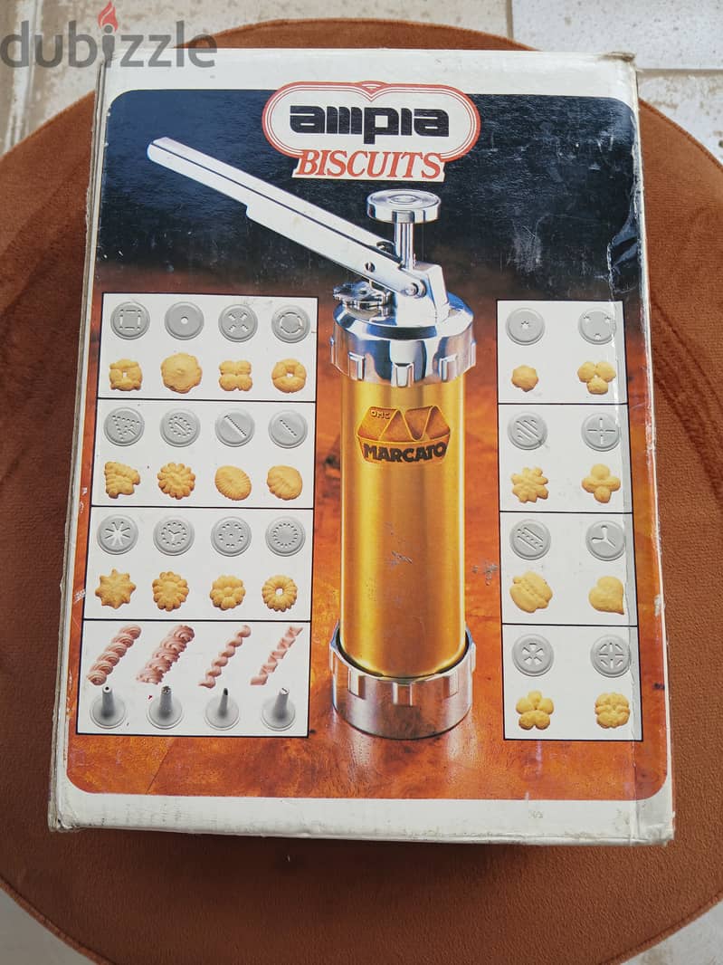 MARCATO Ampia Biscuits Cookie Press 4