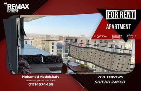 Furnished apartment in Zed Towers-Attractive price