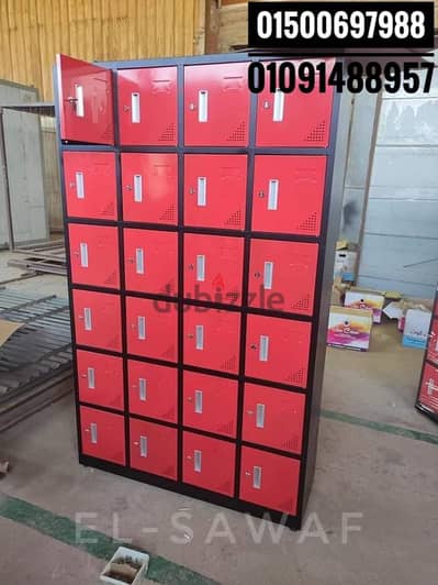 لوكر صاج-دولاب معدن- وحدات تخزين- لوكر چيم ونوادي رياضه- locker