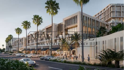 192 m Core & Shell Office for Sale in Level Business District City Gate New Cairo by Qatari Diar, Prime Frontage on Bin Zayed Road