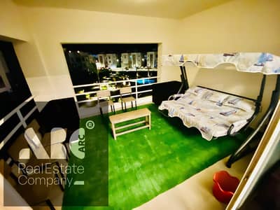 Penthouse for rent in amwaj north coast direct on pool 4 bedrooms 2 bathrooms