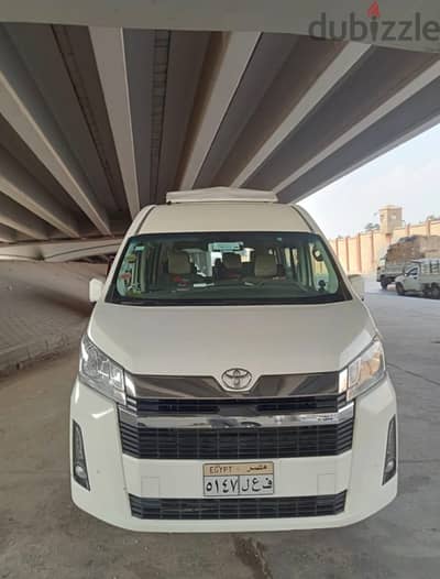 للإيجار – تويوتا هايس فاخرة \ Toyota Hiace