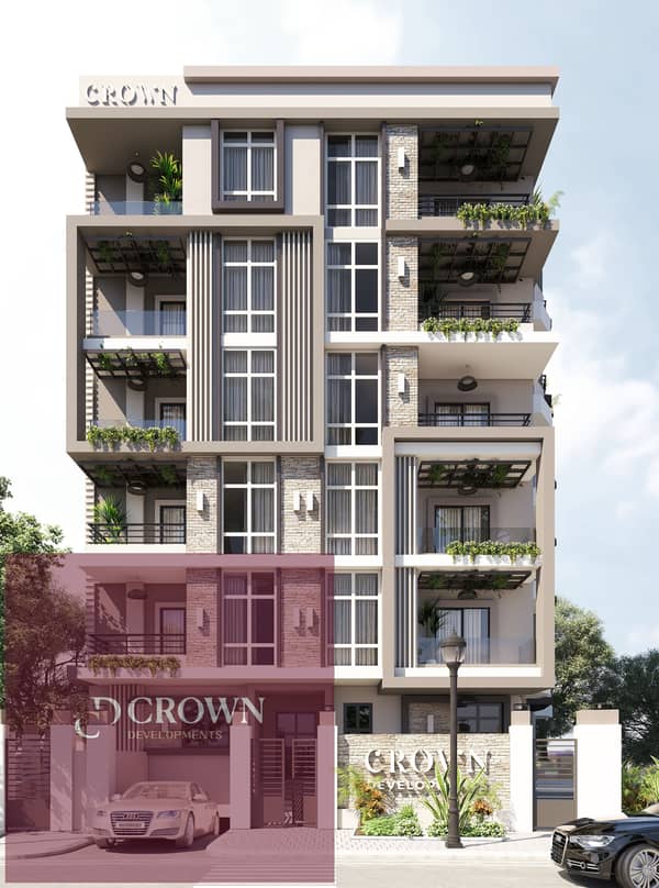 Apartment for sale in the heart of Sheikh Zayed next to Royal City Compound
