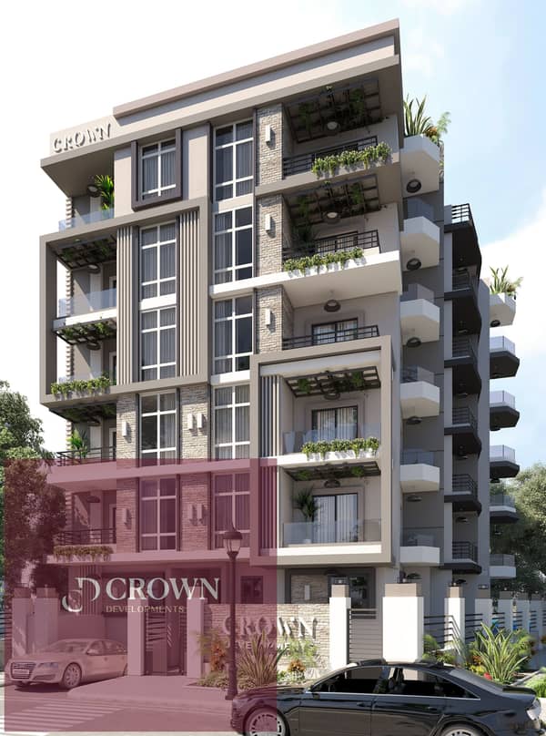 Apartment for sale in the heart of Sheikh Zayed next to Royal City Compound