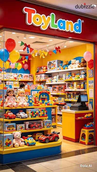 Toy store for sale in the most prominent location in Al-Andalus, Fifth Settlement, just steps away from Hyde Park and Mivida, with a listing of 8 years Toy store for sale in the most prominent location in Al-Andalus, Fifth Settlement, just steps away from Hyde Park and Mivida, with a listing of 8 years
