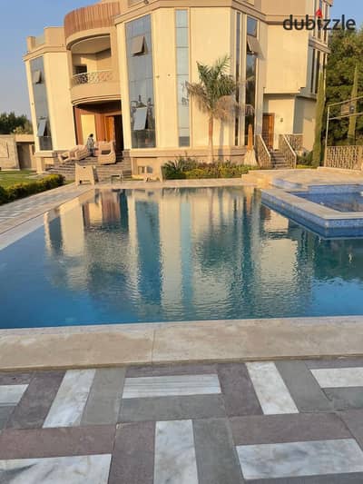 large villa for rent furnishered with pool   marakash compouned