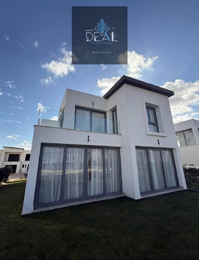  Ready to Move | Sea View Twin House Overlooking the Lagoon in Cali Coast Ras El Hekma 
