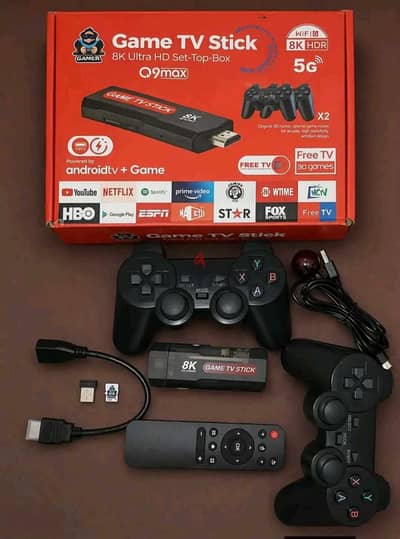 جيم استيك 8k اصلي تايب سي  عليه اكتر من 28 الف لعبه