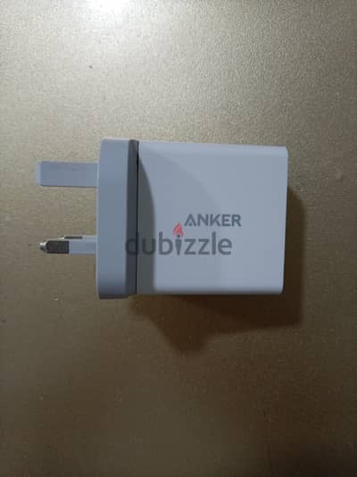 شاحن أنكر (Anker) أصلي - 2 مخرج USB - قدرة 24 وات سريع