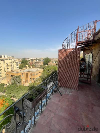 The most exceptional penthouse in Maadi, featuring a breathtaking north-facing view and refreshing natural airflow. 
