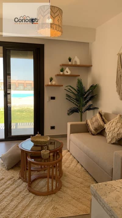 Fully  Furnished Cabana for Rent in Playa Ghazala | Close to Marassi  sedi abdelrahman