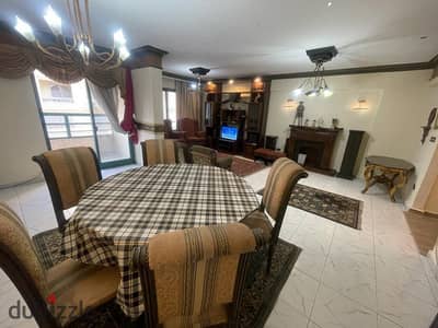 Furnished apartment for rent 150 m Smouha Mustafa Kamel main street