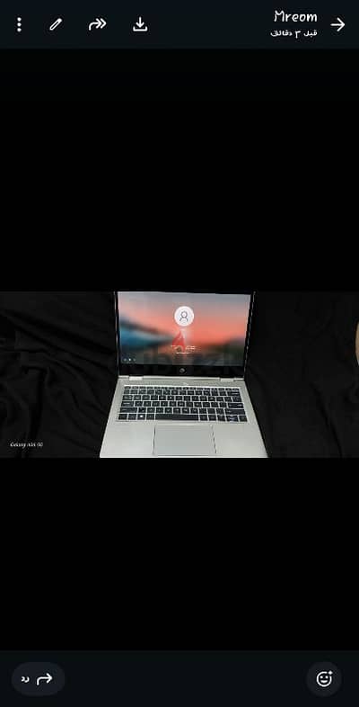 لاب توب dellتاتش قابلي للطي