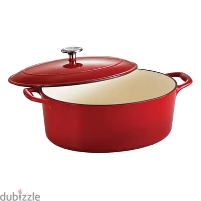 Oval Cast Iron Dutch Oven (Size 31)