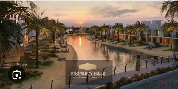 بسعر لقطة استلم شاليه متشطب بالتكييفات sea view في silver sands بجانب الماظة باي و بيت البحر في سيدي حنيش