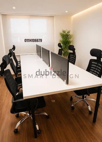 خلية عمل  وورك ستيشن بارتيشن مكاتب موظفين/ كول سنتر/ Workstation/desk