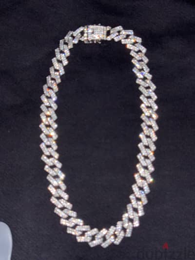Drip Cuban Link Iced-Out 15mm ( like new )