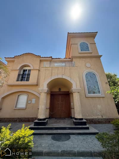 Standalone villa with 6 bedrooms, including a master suite, for rent in Madinaty. Furnished, with an open garden view and swimming pool. Standalone villa with 6 bedrooms, including a master suite, for rent in Madinaty. Furnished, with an open garden view and swimming pool.