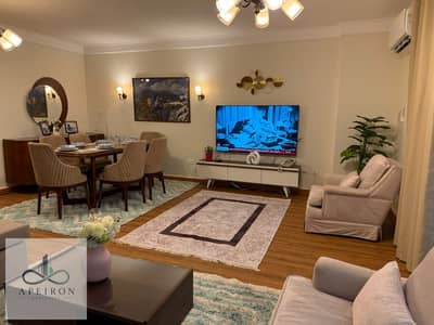 Madinaty Rehab 1 – Phase 5 (Steps from the Club)     Fully Furnished Apartment with Private Garden for Rent  Enjoy a peaceful and upscale lifestyle-