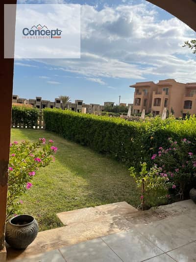 Fully Furnished Ground Chalet for Sale in Empire Resort Ain Sokhna | First Row Sea View | 110 SQM + 60 SQM Garden