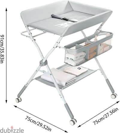 Portable changing table