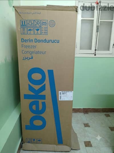ديب فريزر بيكو مستورد زيرو بالكرتونة لسه في الضمان - RFNE280E13S