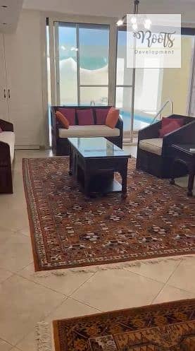 للايجار شقه بحديقه وحمام سباحة ، مفروشة فى الحي السابع– الشيخ ذايد for rent apartment with a garden, furnished,in the 7th District, Sheikh Zayed.