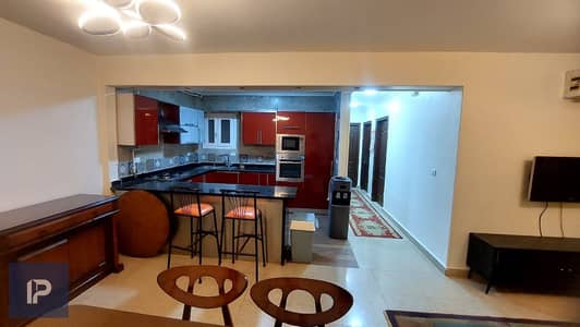  Furnished Apartment for Rent in Madinaty B7 | 96 sqm | 2 Bedrooms & 2 Bathrooms | Park & Club View | Fully Air-Conditioned & Fully Equipped 