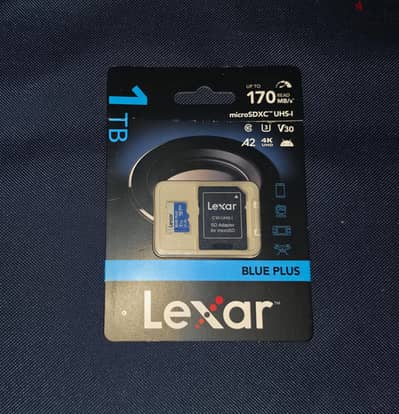 1T Lexar BLUE PLUS micro + SD adapter 170MB