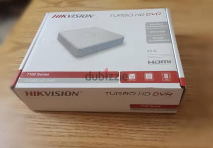 طقم كاميرات Hikvision جديد ( DVR 8 قنوات + هارد ٥٠٠ جيجا + ٤ كاميرات )