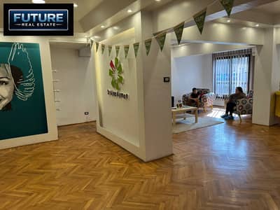 150 m apartment on Al-Jazeera Street in Mohandessin overlooking Lebanon Street