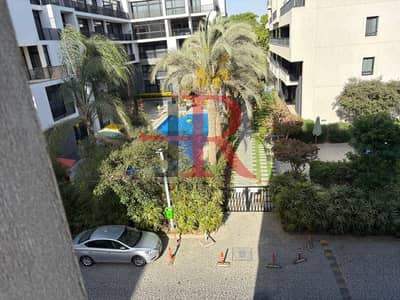 Apartment for rent with open view directly to pool in water way compound new cairo