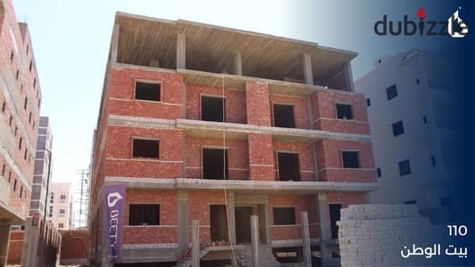 Own a 210m apartment with a 150m garden, just 50m from Al Ahly Club in New Cairo