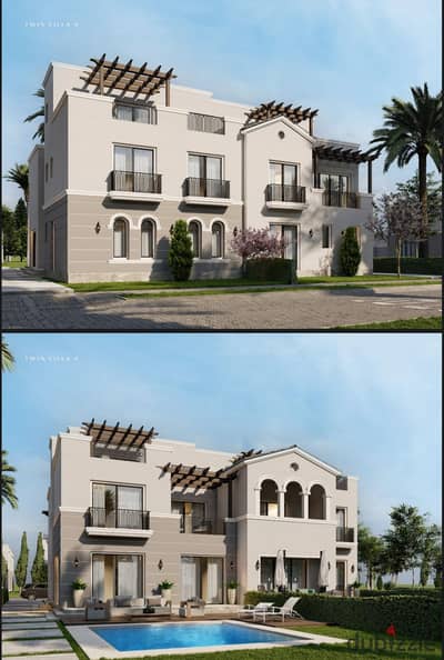 Villa for sale in The Butterfly Compound - New Cairo