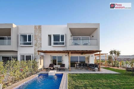 **7-Bedroom Beachfront Villa for Sale in Hacienda Ras El Hekma by Palm Hills | Prime North Coast Location at KM 200 | Near La Vista & Mountain View** **7-Bedroom Beachfront Villa for Sale in Hacienda Ras El Hekma by Palm Hills | Prime North Coast Location at KM 200 | Near La Vista & Mountain View**