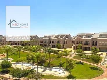 Twin villa for sale at the price of an apartment in Green Square Compound, Mostakbal City near the New Administrative Capital and Cairo Airport 263m