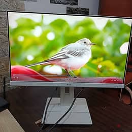 (السعر نهائي)الشاشه ٢٤ بوصه Acer فريمليس IPS فرز اول 99% sRGB جوده (19