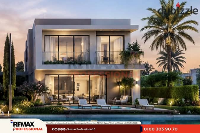 مقدم 5% فيو مفتوح فيلا للبيع الاسكندريه