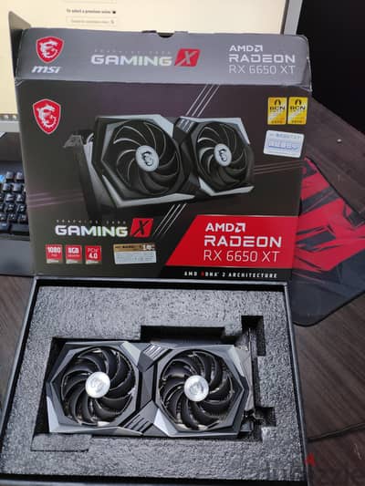 rx 6650xt msi gamingx