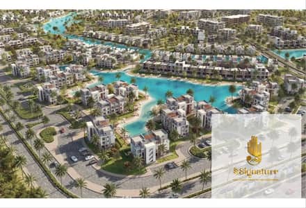 للبيع بسعر مميز شاليه غرفتين فيو مباشر علي اللاجون متشطب في كالى كوست الساحل الشمالى راس الحكمة  Cali Coast, North Coast, Ras El Hekma.