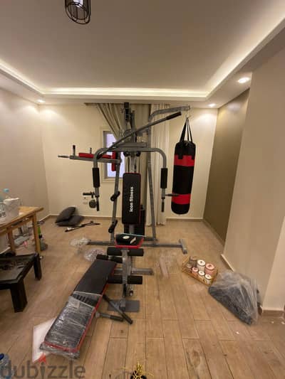 ​جيم منزلي متكامل (مالتي جيم) ماركة Icon Fitness بحالة الزيرو - لقطة!