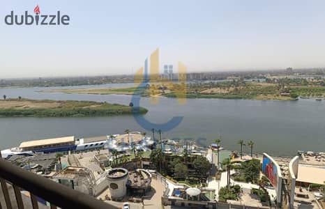 شقة للبيع في ابراج المعادي ستار، أميز ابراج كورنيش المعادي، صف اول على النيل