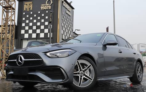 Mercedes - C200 AMG fully loaded وكيل/ضمان/مواصفات خاصه
