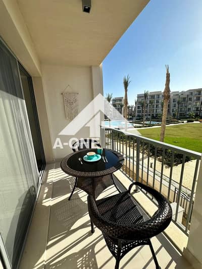 Chalet for rent near Marassi beaches and pool view in Lea Marassi North Coast Sidi Abdel Rahman near Amwaj and Hacienda bay